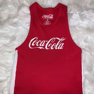Coca-cola cropped shirt
